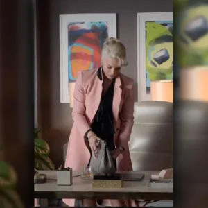 Ted Lasso S03 Rebecca Welton Pink Coat