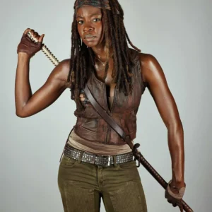 Michonne The Walking Dead Leather Vest
