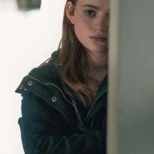 The Whale 2022 Sadie Sink Black Jacket