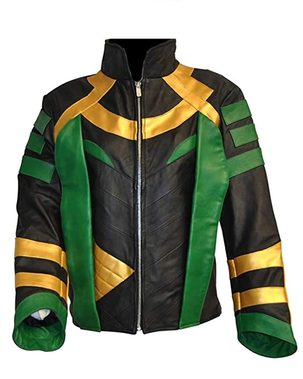 Tom Hiddleston Loki Leather Jacket
