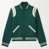 Tian Richards Tom Swift Green Bomber Jacket