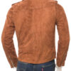 Men's Suede Motorcycle Jacket