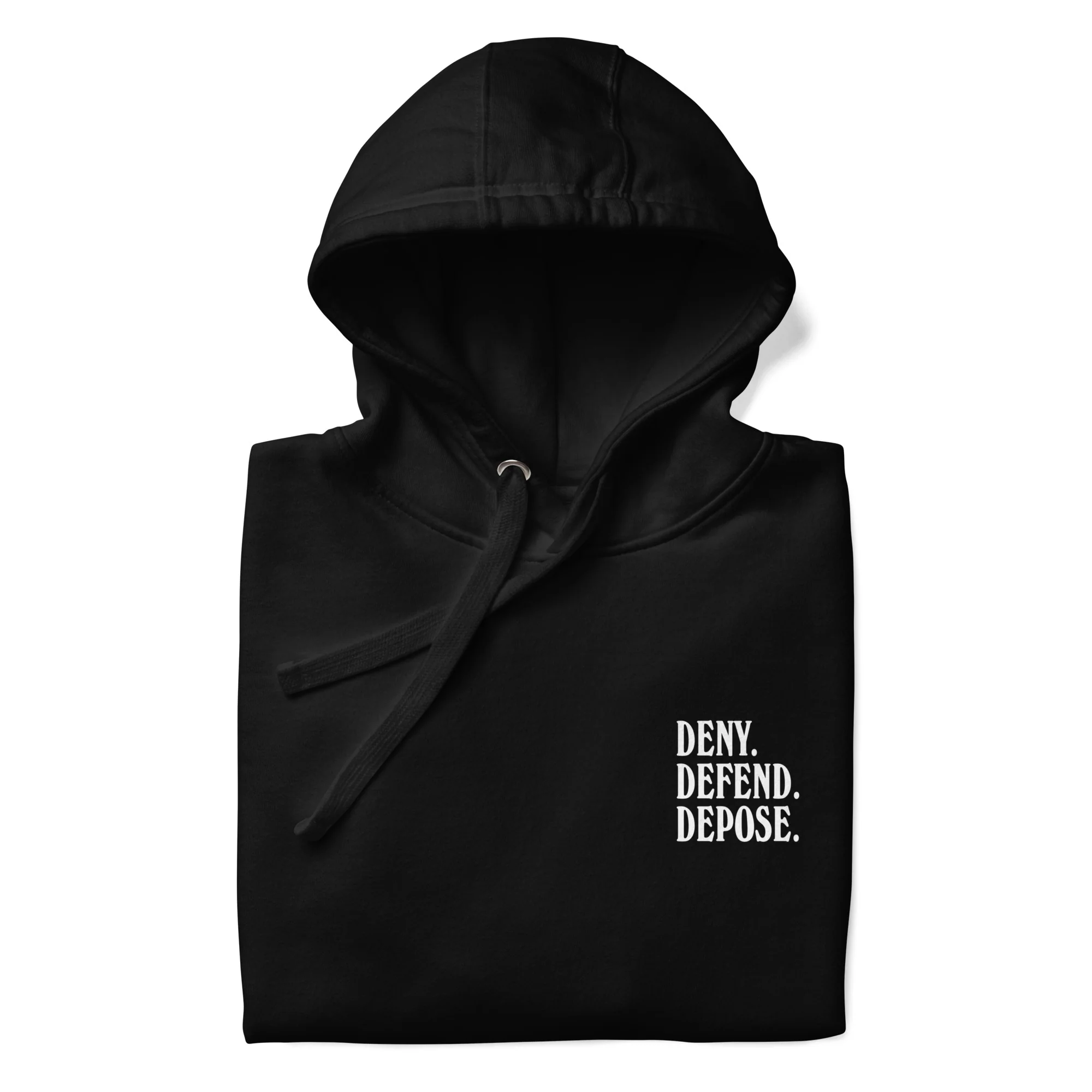 Deny Defend Depose Hoodie - Image 5