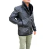 WWE Seth Rollins Black Leather Jacket