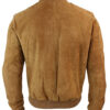 Mens Brown Classic Suede Leather Blazer - Image 4
