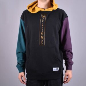 Welcome Quadrant Black Hoodie
