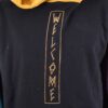 Welcome Quadrant Black Hoodie - Image 4