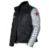 Winter Soldier Civil War Bucky Barnes Leather Jacket