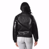 The Wild Collective San Francisco 49ers Black Varsity Sparkle Jacket
