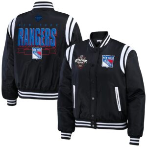 New York Rangers Stadium Series 2024 Bomber Jacket