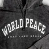 Vintage World Peace Hoodie - Image 2