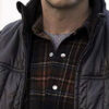 Wes Bentley Yellowstone Black Vest