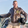 Mens Flying Tigers A-2 Fighter Group Leather Jacket