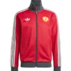 2025 Adidas Manchester United Track Jacket Red