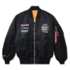 ASSC x WWE Venue Jacket Black