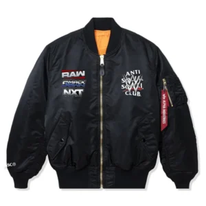 ASSC x WWE Venue Jacket Black