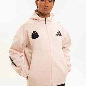 Adidas Newcastle United Z.N.E. Pink Hoodie