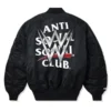 Anti Social Social Club ASSC x WWE Venue Bomber Jacket Black