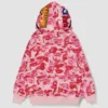Bape x Kidsuper Camo Shark Full Zip Hoodie