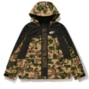 Bape x Kidsuper Camo Snowboard Jacket