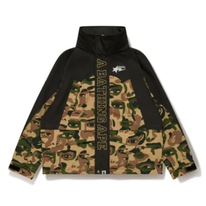 Bape x Kidsuper Camo Snowboard Jacket