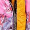 Bumblebee Transformers MA-1 Reversible Bomber Jacket