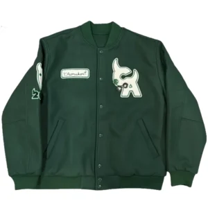 Chromakopia Tour Varsity Jacket Green