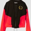 Coaches Jacket Style Heritage Black American Flag Jacket