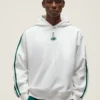 Kith Adidas 3 Stripes White Hoodie