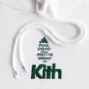 Kith Adidas Hoodie White
