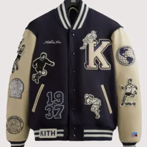 Kith CUNY Queens College Golden Bear Varsity Jacket
