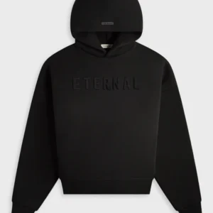 Kith Fear of God Eternal Hoodie Black