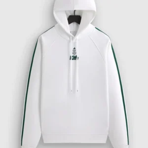 Kith for Adidas Football Hoodie White