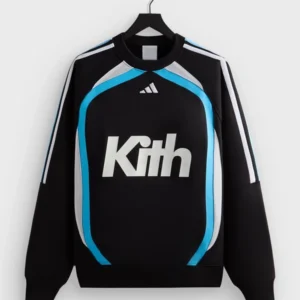 Kith for adidas Football Crewneck Black
