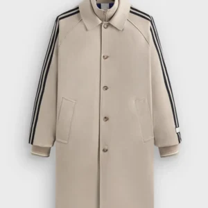 Kith x Adidas Trench Coat Beige