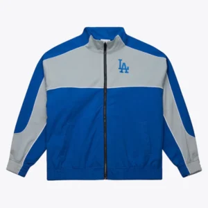 Los Angeles Dodgers Mesh Nylon Full-Zip Jacket