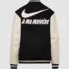 Ma Maniére x Nike Varsity Jacket Black & White