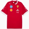 Miami GP Puma Scuderia Ferrari T-shirt Red