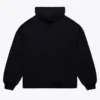 Black Chicago Bulls Logo Over Pullover Hoodie