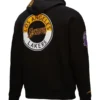 Mitchell & Ness Black Lakers Hardwood Hoodie