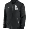 Nike Los Angeles Dodgers Dugout Black Bomber Jacket