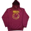 Nirvana Smiley Hoodie