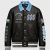 OVO $$$4U Collared Varsity Jacket