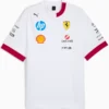 Puma Scuderia Ferrari Men's Drivers Tee White