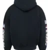 Rhude Cotton Hoodie Black