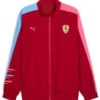 Scuderia Ferrari Puma Special Edition Miami T7 Jacket - Dark Crimson - Unisex