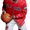 Spike Lee St John’s University Jacket Red
