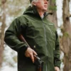 Swazi Ibex Green Hooded Jacket