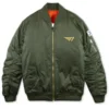 T1 Bomber Jacket_Olive Green