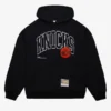 New York Knicks Logo Over Pullover Hoodie